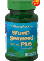 Brown Seaweed Plus (Wakame), 500 mg, 60 Quick Release Capsules