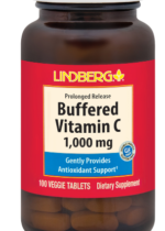 Buffered Vitamin C 1000 mg (Prolonged Release), 100 Vegetarian Tablets