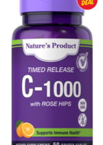 C-1000 with Rose Hips Timed Release, 50 Coated Caplets