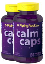 Calm Caps, 180 Quick Release Capsules, 2 Bottles