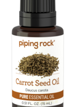 Carrot Seed Pure Essential Oil (GC/MS Tested), 1/2 fl oz (15 mL) Dropper Bottle