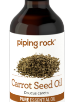 Carrot Seed Pure Essential Oil (GC/MS Tested), 2 fl oz (59 mL) Bottle