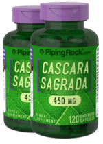 Cascara Sagrada, 450 mg, 120 Quick Release Capsules, 2 Bottles