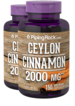Ceylon Cinnamon, 2000 mg, 150 Quick Release Capsules, 2 Bottles