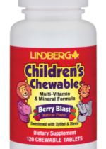 Children's Chewable Multi-Vitamin & Mineral (Natural Berry Blast), 120 Chewable Tablets