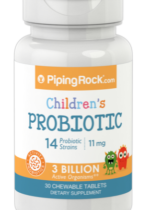 Children's Probiotic 14 Strains 3 Billion Organisms (Natural Berry), 30 Chewable Tablets