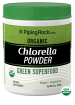 Chlorella Powder (Organic), 8 oz (226 g) Bottle
