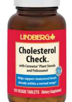 Cholesterol Check with Plant Sterols & Policosanol, 120 Vegetarian Tablets