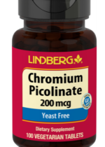 Chromium Picolinate, 200 mcg, 100 Vegetarian Tablets