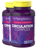 Circulation Complex (Double Strength), 120 Quick Release Capsules, 2 Bottles