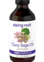 Clary Sage Pure Essential Oil (GC/MS Tested), 2 fl oz (59 mL) Bottle