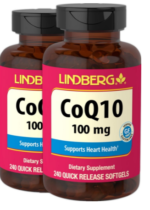 CoQ10, 100 mg, 240 Quick Release Softgels, 2 Bottles