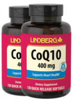 CoQ10, 400 mg, 120 Quick Release Softgels, 2 Bottles