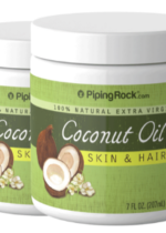 Coconut Oil 100% Natural for Skin & Hair, 7 oz (207 mL) Bottles, 2 Bottles