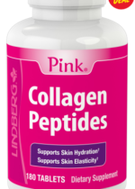 Collagen Peptides (Pink), 180 Tablets