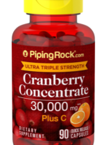 Ultra Triple Strength Cranberry Plus C, 30,000 mg (per serving), 90 Quick Release Capsules