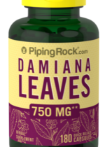 Damiana Leaves, 750 mg, 180 Quick Release Capsules
