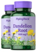 Dandelion Root, 1800 mg (per serving), 180 Quick Release Capsules, 2 Bottles