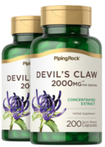 Devils Claw, 2,000 mg (per serving), 200 Quick Release Capsules 2 bottles