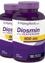 Diosmin w/ Hesperidin, 600 mg, 180 Quick Release Capsules, 2 Bottles