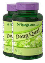 Dong Quai, 1000 mg, 180 Quick Release Capsules, 2 Bottles