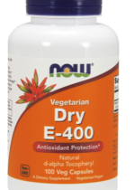 Dry E- 400 d-Alpha Tocopheryl Succinate, 400 IU, 100 Vegetarian Capsules