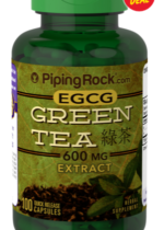 EGCG Green Tea Standardized Extract, 600 mg, 100 Quick Release Capsules