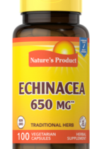 Echinacea, 650 mg, 100 Vegetarian Capsules