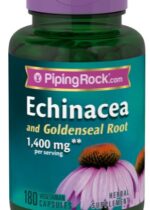 Echinacea & Goldenseal Root, 1400 mg (per serving), 180 Vegetarian Capsules