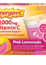 Emergen-C Vitamin C Powder Drink Mix (Pink Lemonade), 1000 mg, 30 Packets
