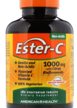 Ester C with Citrus Bioflavonoids, 1000 mg, 180 Vegetarian Tablets