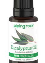 Eucalyptus Pure Essential Oil (GC/MS Tested), 1/2 fl oz (15 mL) Dropper Bottle