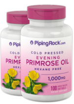 Evening Primrose Oil, 1000 mg, 100 Quick Release Softgels, 2 Bottles