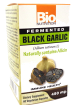 Fermented Black Garlic, 450 mg, 60 Vegetarian Capsules