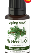 Fir Needle Pure Essential Oil (GC/MS Tested), 1/2 fl oz (15 mL) Dropper Bottle