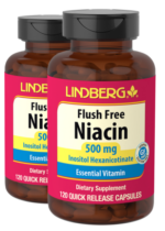 Flush Free Niacin, 500 mg, 120 Capsules, 2 Bottles