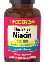 Flush Free Niacin, 500 mg, 120 Quick Release Capsules