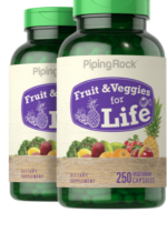 Fruit & Veggies for Life, 250 Quick Release Capsules, 2 Bottles