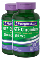 GTF Chromium, 200 mcg, 200 Quick Release Capsules, 2 Bottles