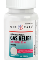 Gas Relief (Simethicone) 80 mg Mint Chewable, Compare to Gas-X , 100 Chewable Tablets