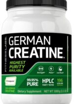 German Creatine Monohydrate (Creapure), 5000 mg (per serving), 2.2 lb (1000 g) Bottle