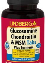 Glucosamine Chondroitin & MSM Plus Turmeric Tabs, 90 Tablets