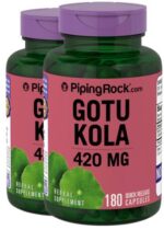 Gotu Kola, 420 mg, 180 Quick Release Capsules, 2 Bottles