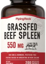 Grass Fed Beef Spleen, 550 mg, 200 Quick Release Capsules