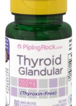 Grass Fed Beef Thyroid, 60 Quick Release Capsules