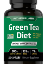Green Tea Diet with Caffeine, 300 mg, 120 Capsules