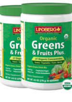 Greens & Fruits Plus Organic, 9.5 oz (270 g) Bottle, 2 Bottles