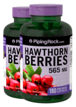 Hawthorn Berries, 565 mg, 180 Quick Release Capsules, 2 Bottles