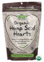 Hemp Seed Hearts (Organic), 8 oz (227 g) Bag
