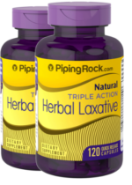 Herbal Laxative, 120 Quick Release Capsules, 2 Bottles